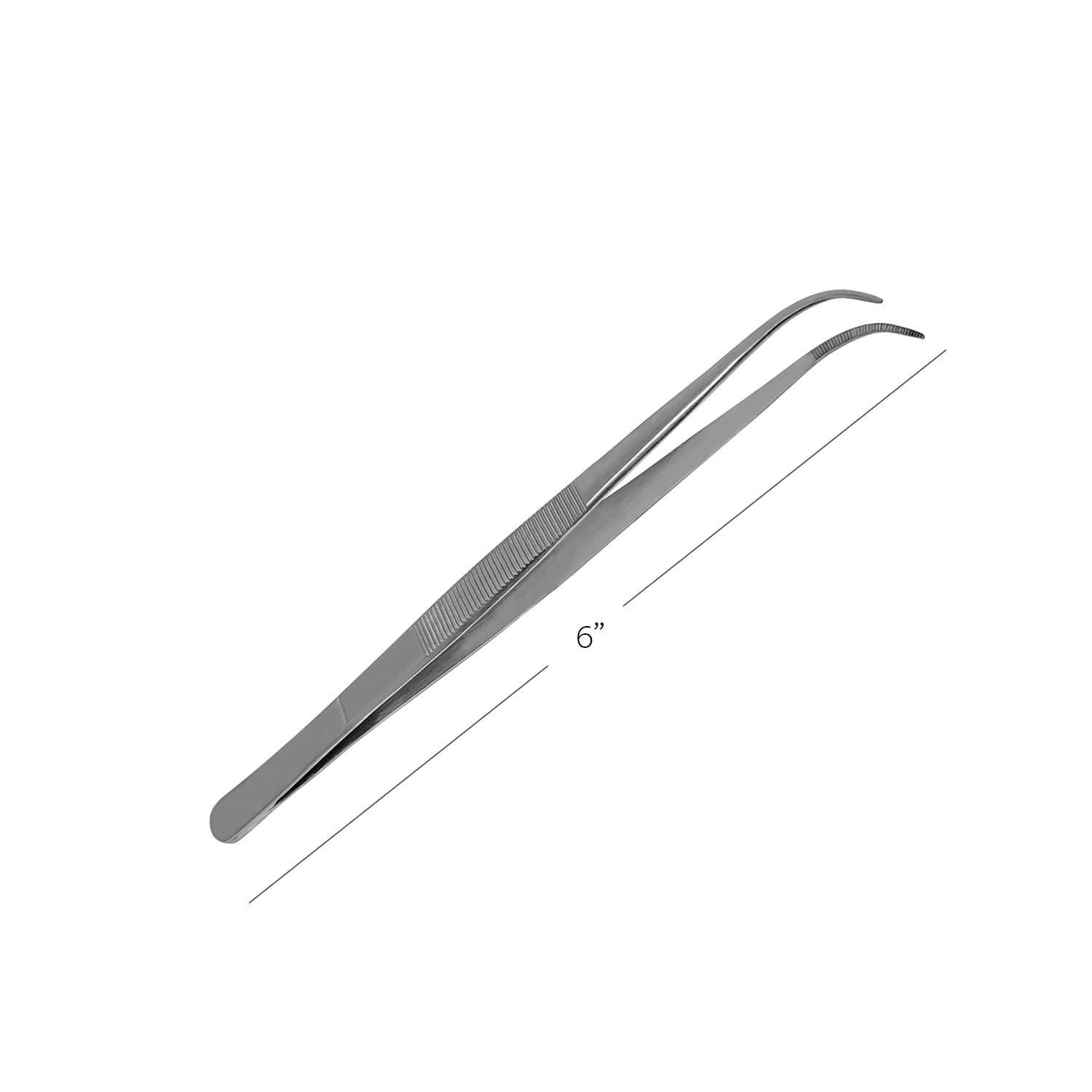 Splinter Forceps – Fine Point – Tweezers Stainless Steel Straight & Curved (C…