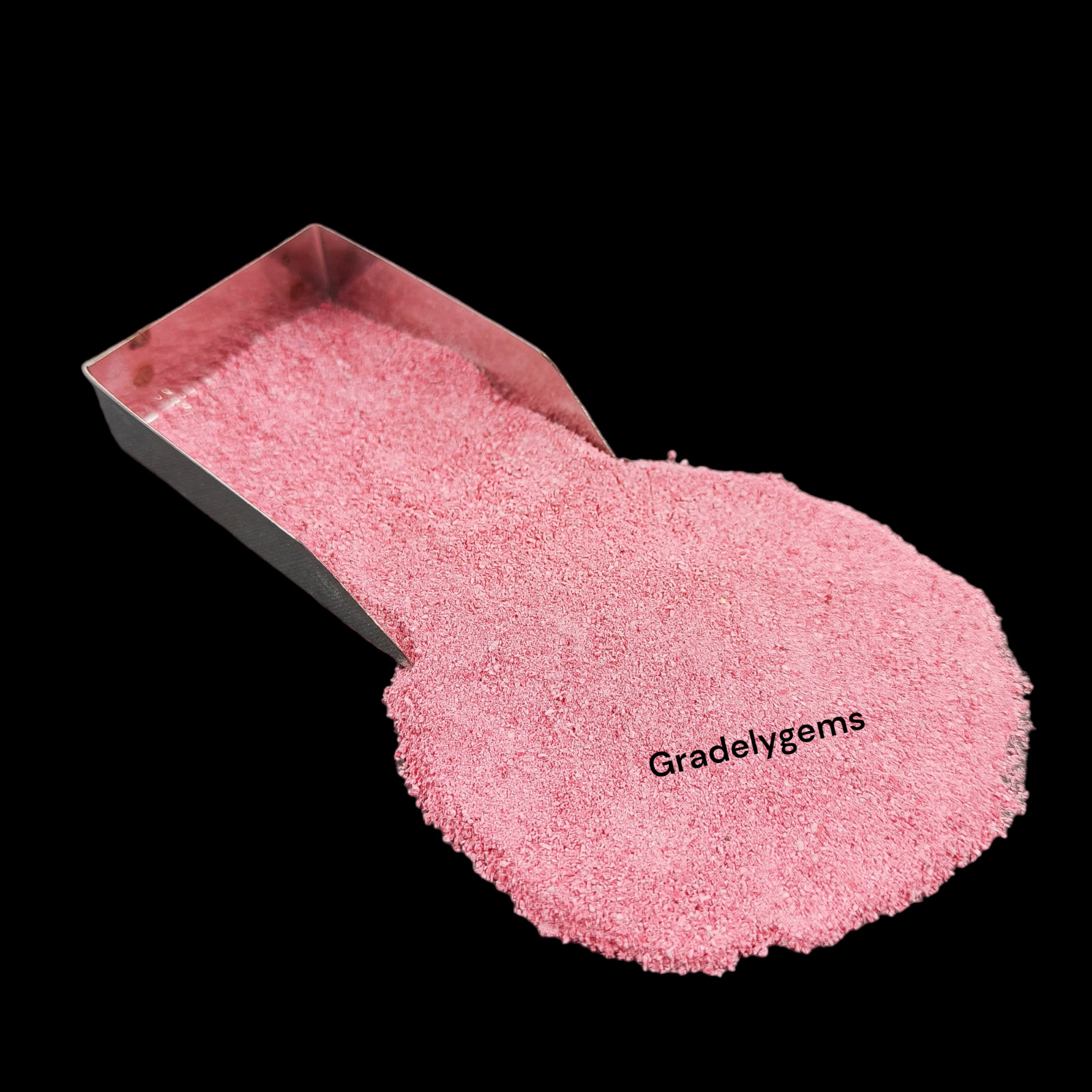 Red Turquoise Gemstone Crushed Powder – Bold Crimson Beauty for Resin Art, Craft