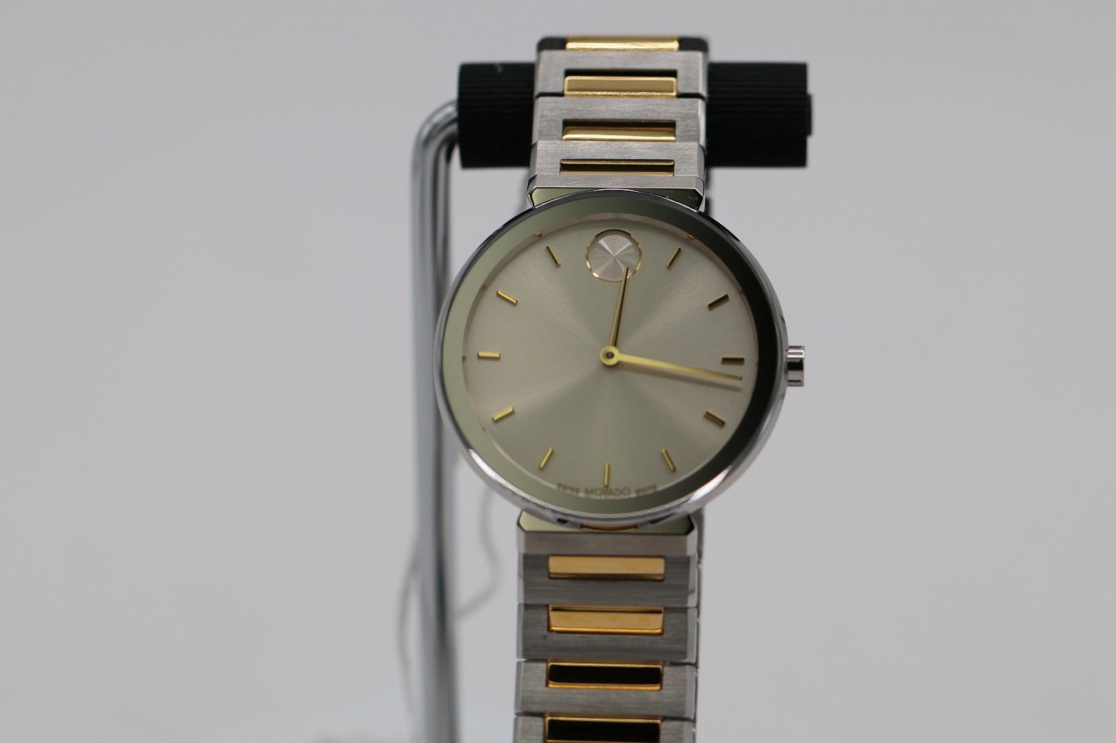 Movado BOLD Horizon 3601091 Taupe Dial Stainless Steel 34MM Ladies Watch