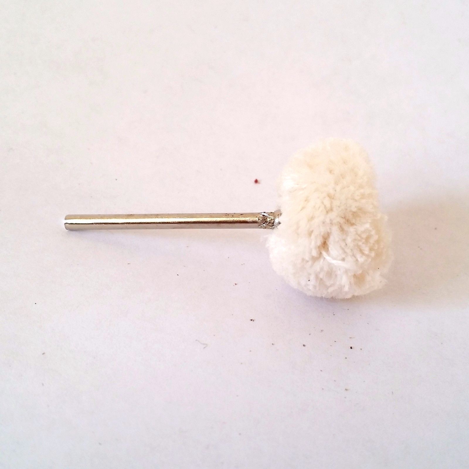 Cotton Muslin String Mounted 3/32″ Buff Soft Polishing 3/4″ Jewelry Dental 5pcs