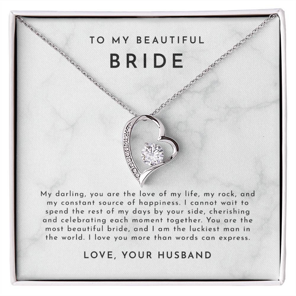 Bride Gift From Groom, Wedding Day Gift, Groom to Bride, Jewelry Gift from Groom