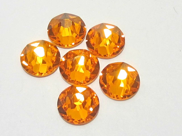 12ss SUN (maxima) FLATBACK PRECIOSA Rhinestones 1gr.