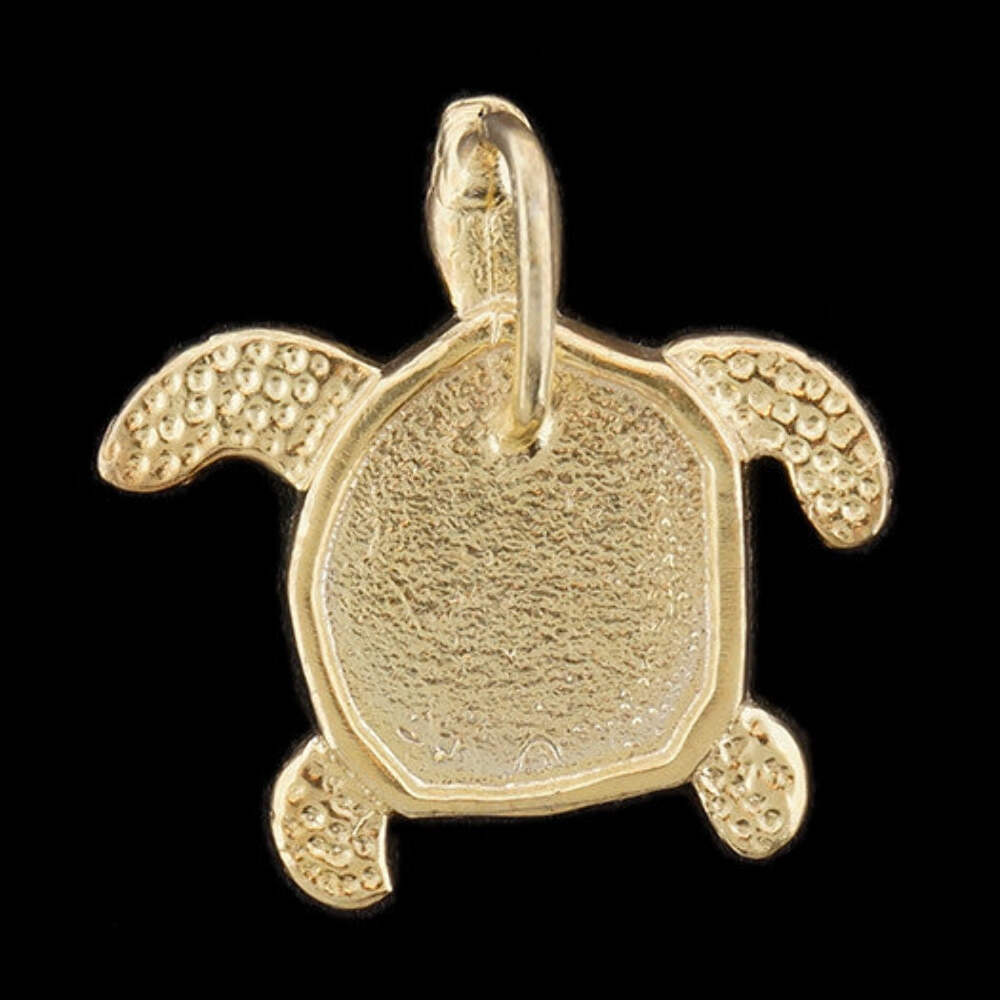 Atocha Sunken Treasure Jewelry – Small Silver Coin Turtle Pendant