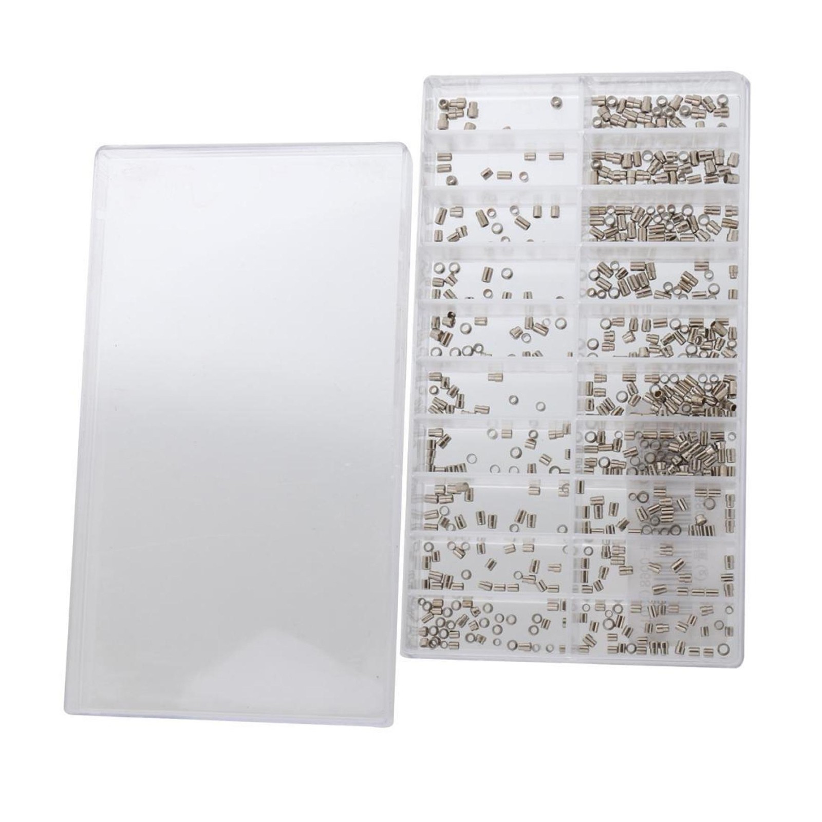 500Pcs 1.5-2.52mm Watch Case Crown Tube Assortment Watchmaker Repair Accessories