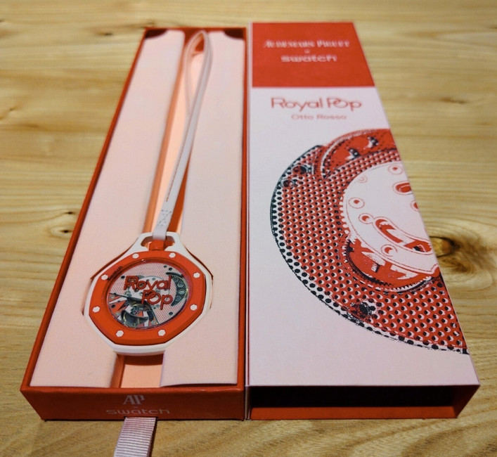 Swatch Audemars Piguet Bioceramic Royal Pop Pocket Watch 8 Color NO Tariffs InUS