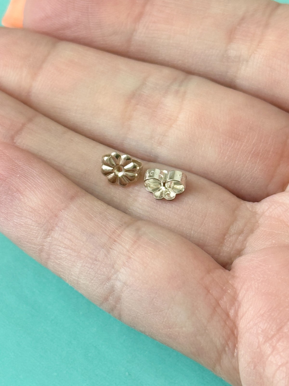 Tiffany @ Co Sterling Silver Butterfly Push Back Replacement for Earrings