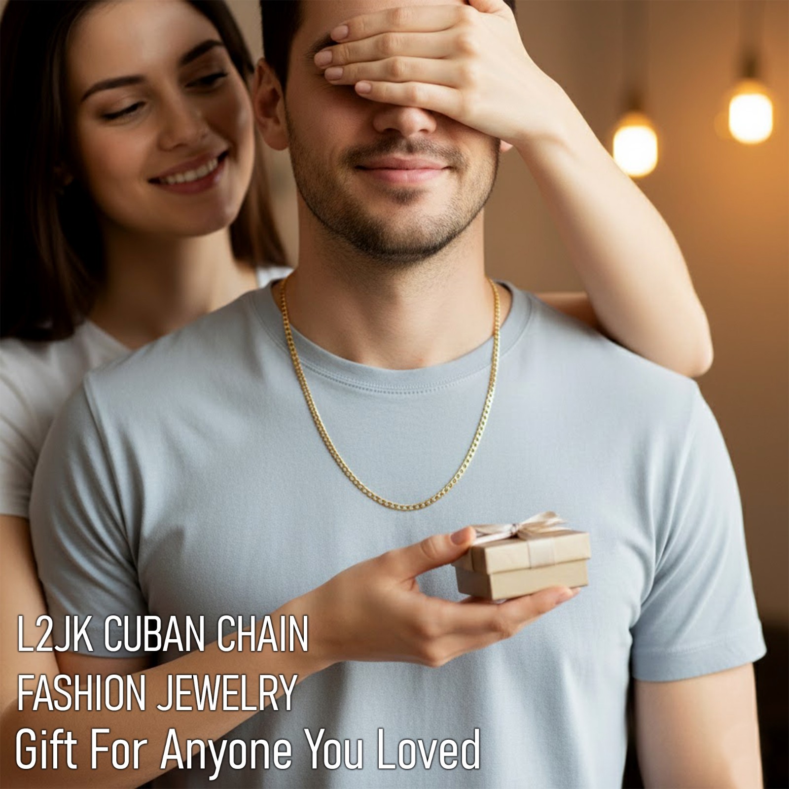 Curb Cuban Chain Link Necklace 14K Gold Plated 4mm, 5mm, 6mm, 7mm & 12mm – 24″In