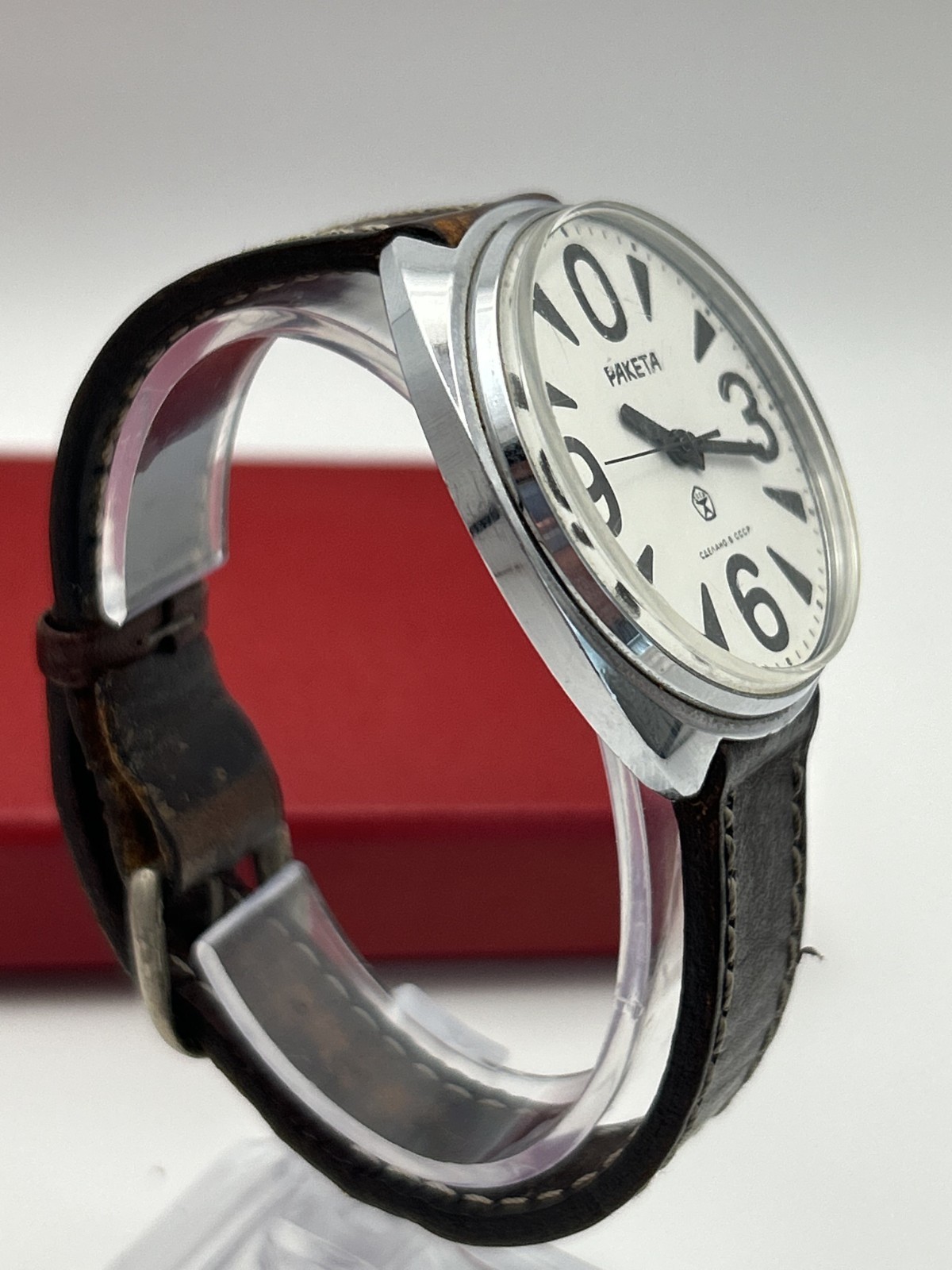NOS Raketa Big Zero (Ракета Большой ноль) Watch Box & Papers Original | USSR