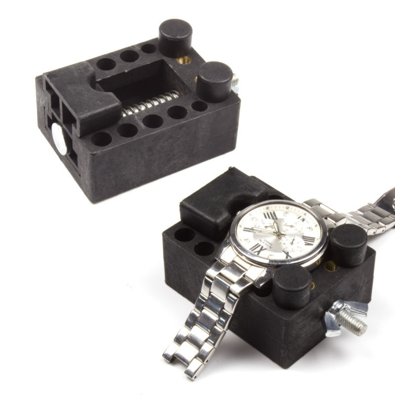 Watch Repair Tool Kit Spring Bar Tool Set, Case Opener, Watch Case Press w/ Case