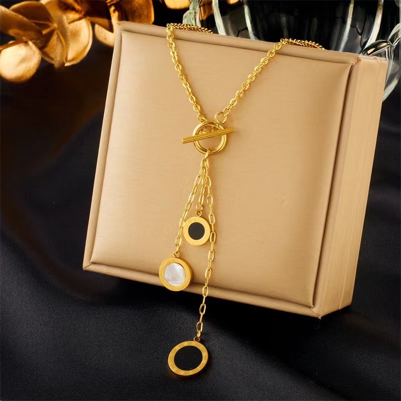 Vintage Multi-Layer Fish Pendant Necklace