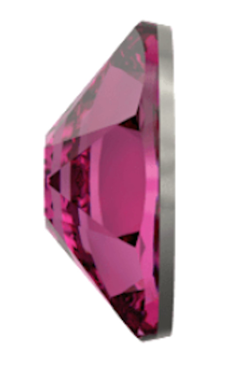 FUCHSIA Pink 12ss 3mm Austrian 2088 Crystal Flatback Rhinestones ss12 144 pcs