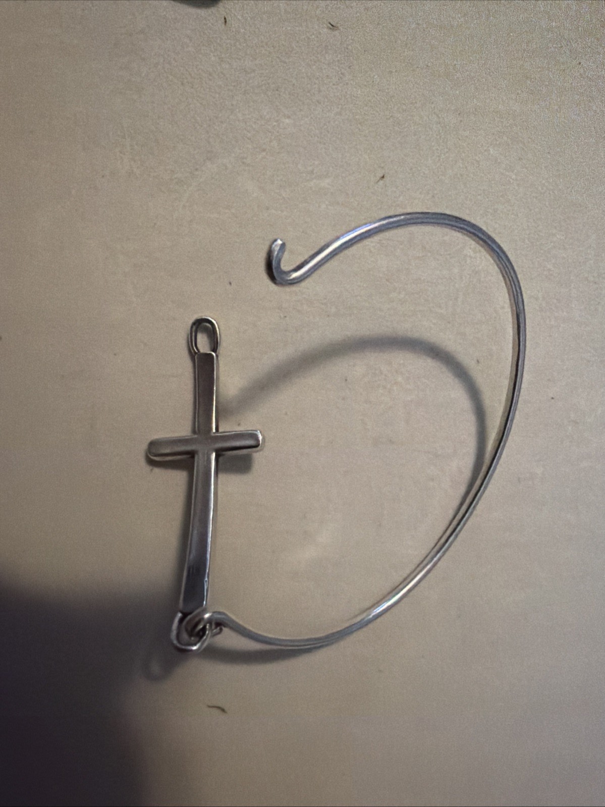 James Avery Horizon Cross Hook-On 925 Sterling Silver Bracelet