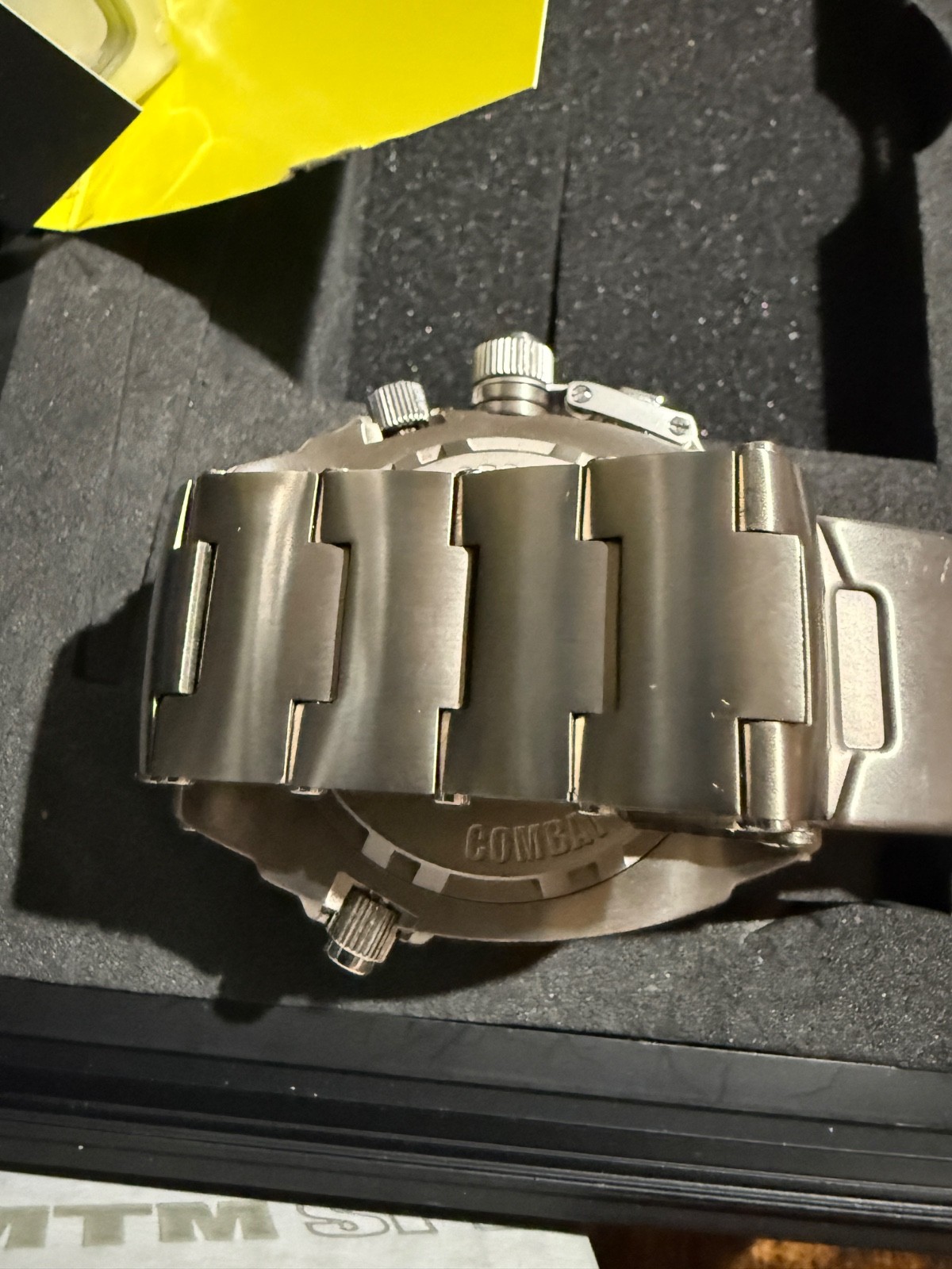 MTM Silver Cobra 47mm, Titanium. Excellent Shape. Few Scratches Shown In Pics.