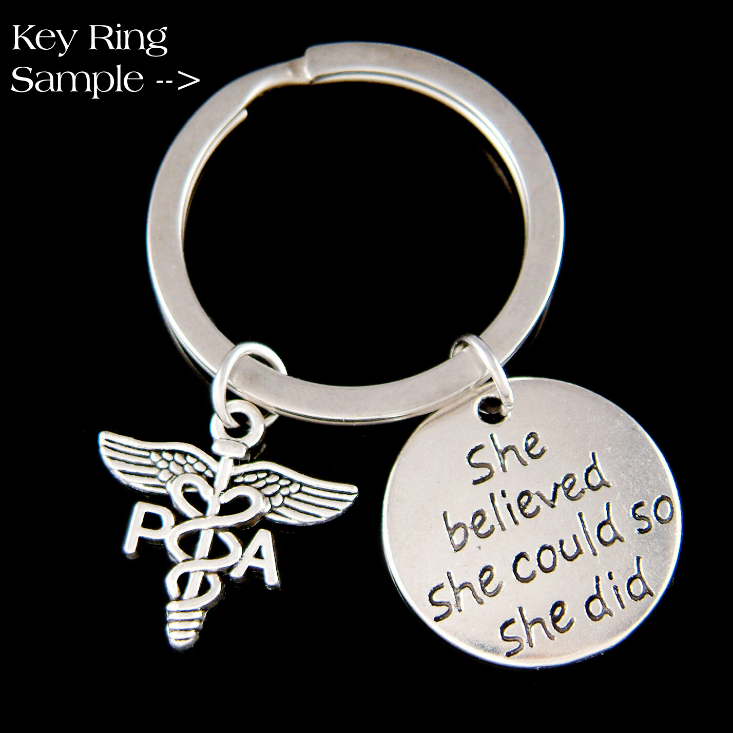 Microscope Dopamine Neurotransmitter Chemistry Science Graduation Gifts Necklace