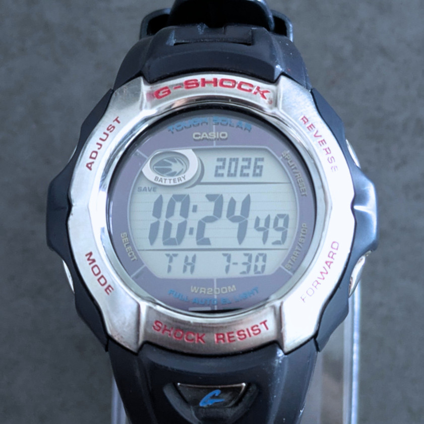 Casio G-SHOCK GW-701 Tough Solar Multiband 5 Digital Men’s Watch Battery Include