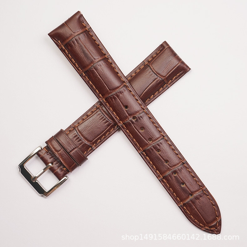 Extra Long Strap Extra Long Genuine Leather Cowhide Watch Band 12-24mm Universal
