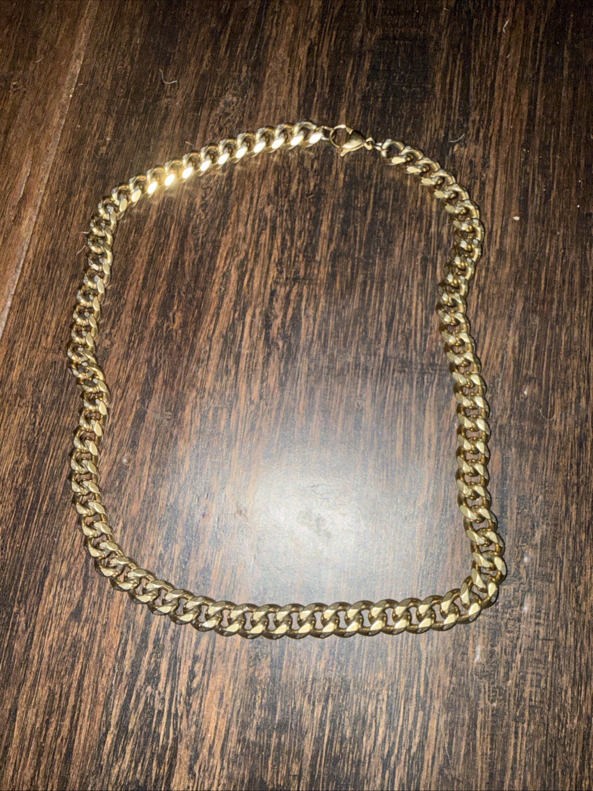 Copper Zinc 18” Gold Chain Rope Necklace