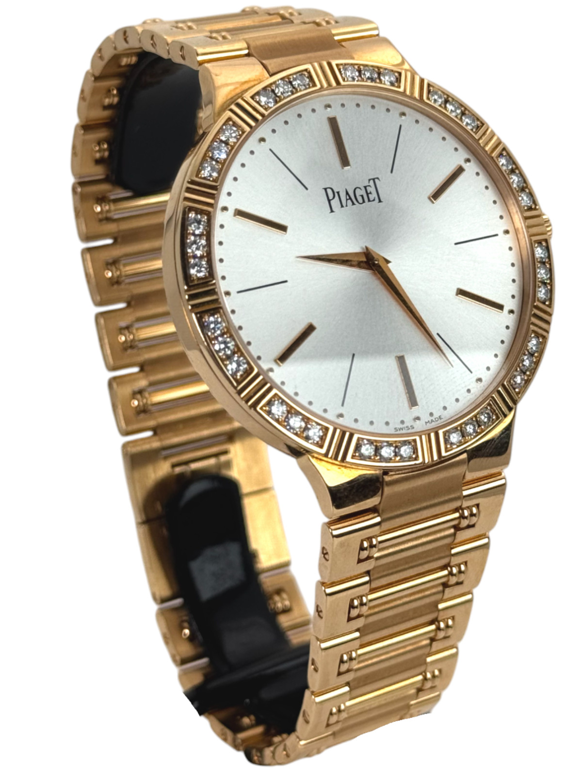 Piaget Dancer Reference P10444 18k Rose Gold with Box & Service Receipt Manual