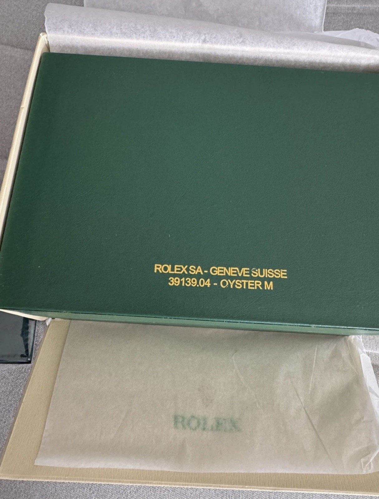 Rolex Luxury Presentation Box Set & Outer Box & Cloth