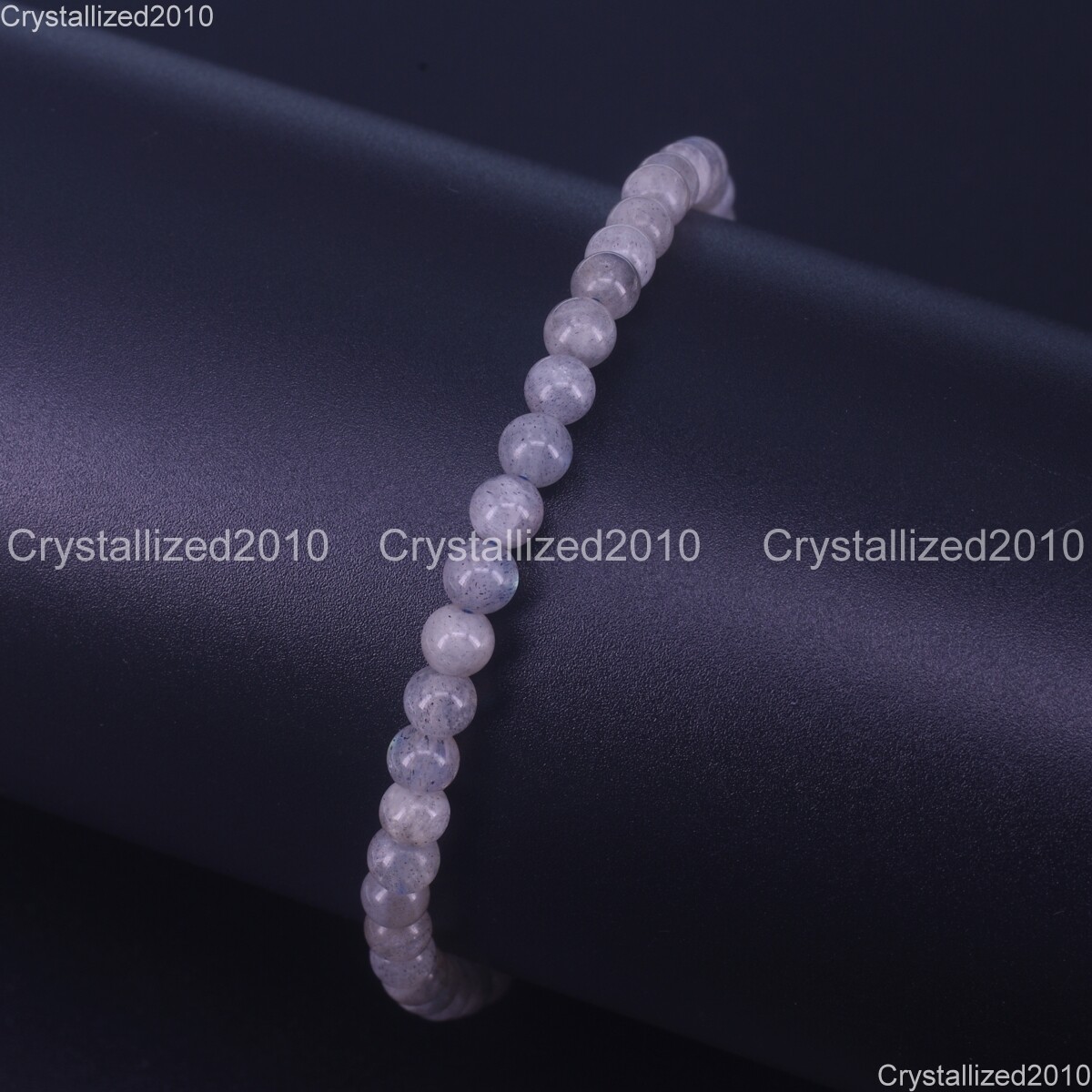 Handmade 4mm AAA Natural Gemstone Round Beads Stretchy Bracelet Healing Reiki 8″