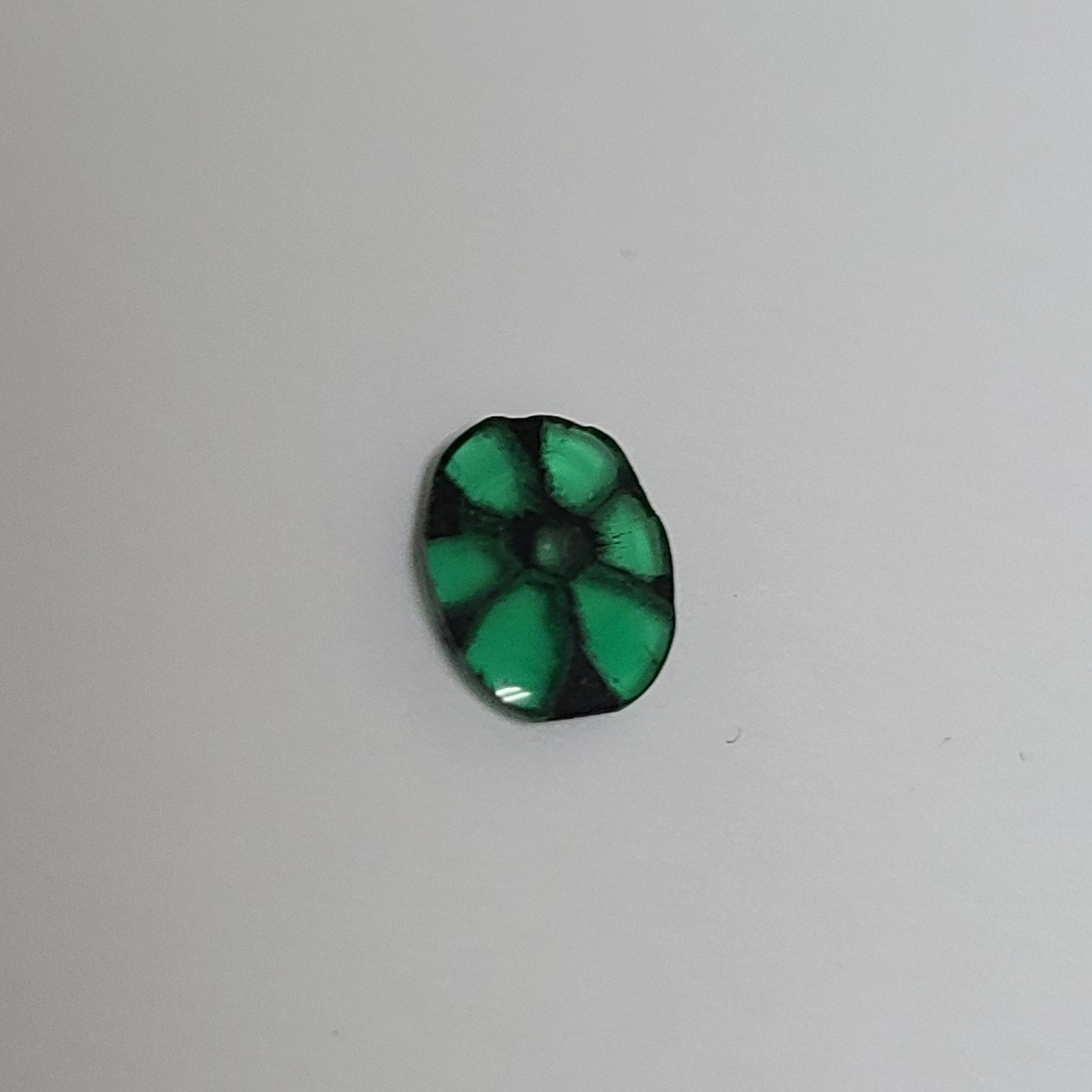 EXTREMELY RARE Tripache Emerald From Colombia 0.80 ct with Chatoyance!