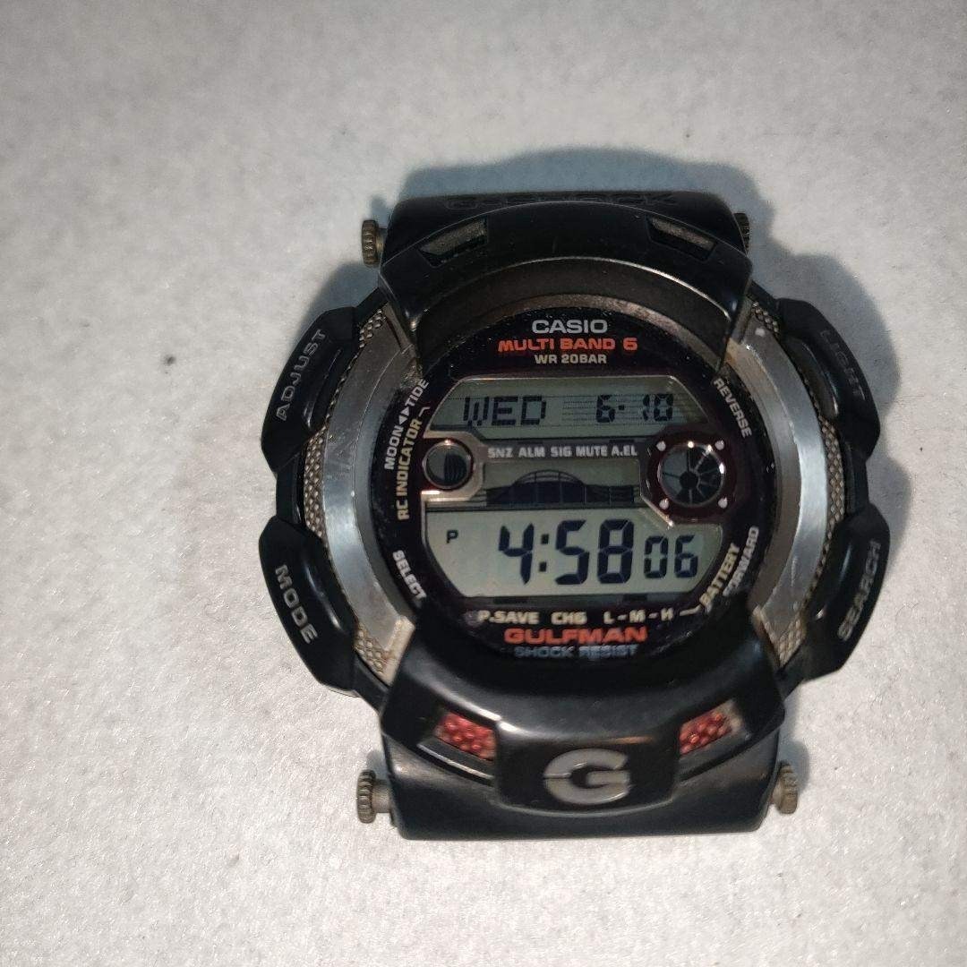 d17 G SHOCK GW9110 GULFMAN Tough Solar Watch in operation