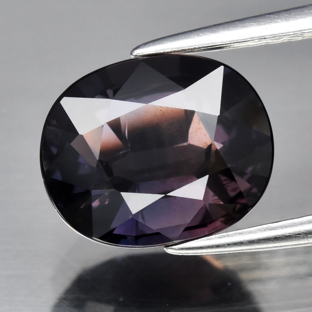 2.95ct 9.3×7.6mm Oval Multi-Color Sapphire Gemstone Unheated Africa, Rare!