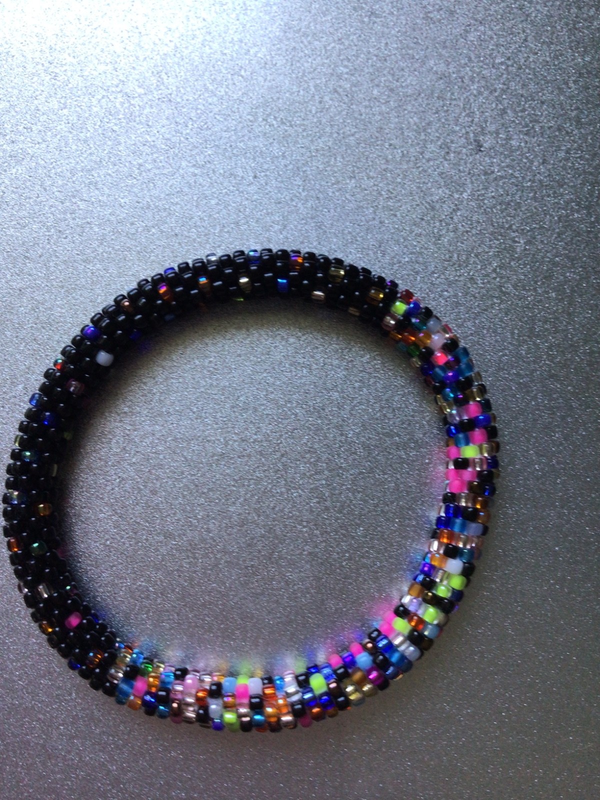 UNIQUE MULTICOLOR COMBINATION, 7″ ROLL ON SASHKA BRACELETS, 12 PCS
