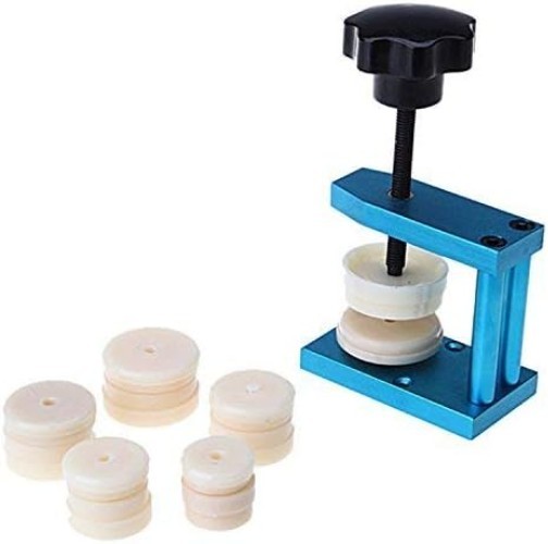 Compact Watchmaker Presser Tool with 12 Dies – Random Color Variation