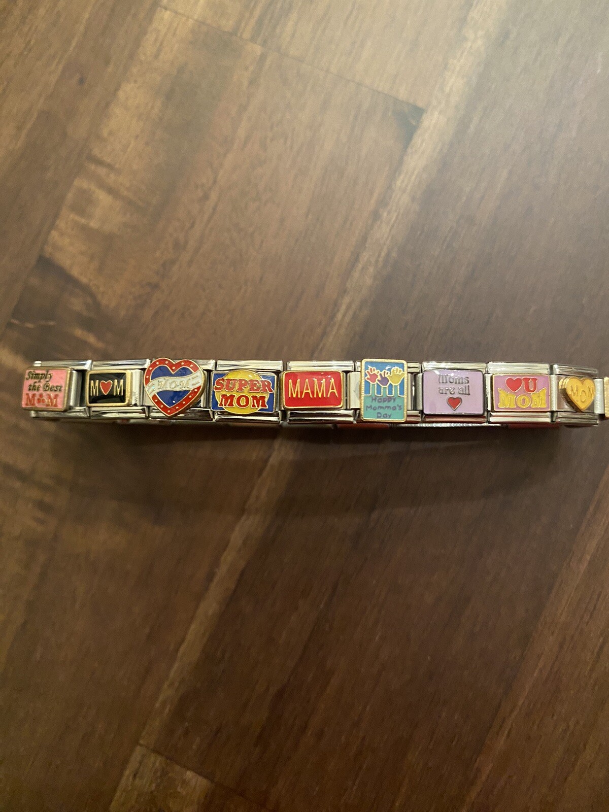 20 Charm Mom/ Mother’s Day Bracelet Italian Charm New