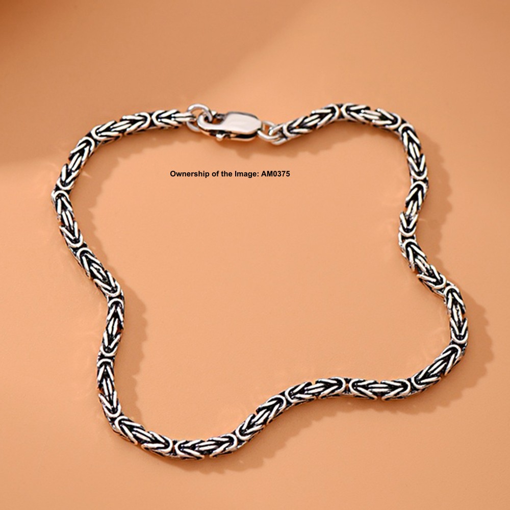 Solid Fine S925 Sterling Silver Bracelet 2.5mm Wheat Link Chain 6.7-7.9inch