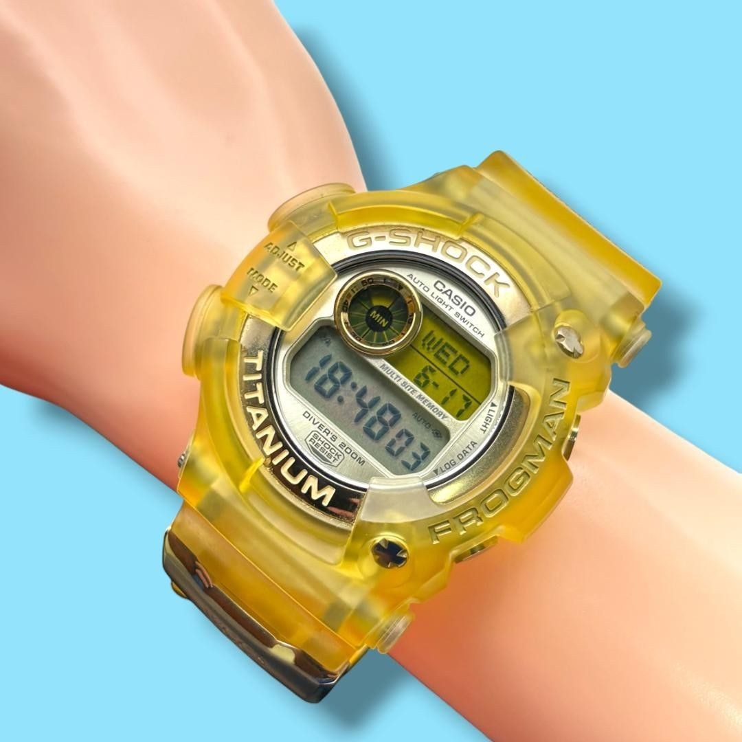 Excellent Condition Working Casio G-Shock Frogman W.C.C.S Men’s Wristwatch