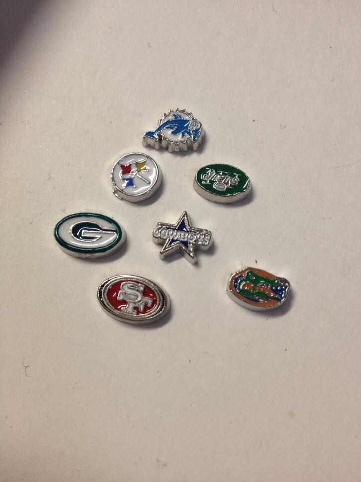 Floating Charms for Living Memory Charm Lockets NEW FREE SHIPPING Disney NHL NFL