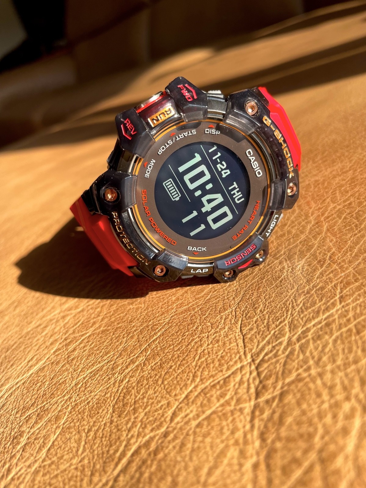 Casio G-Shock G-SQUAD PRO GBD-H1000-4A1JR Limited Edition 56.3mm Blk Resin/Stlss