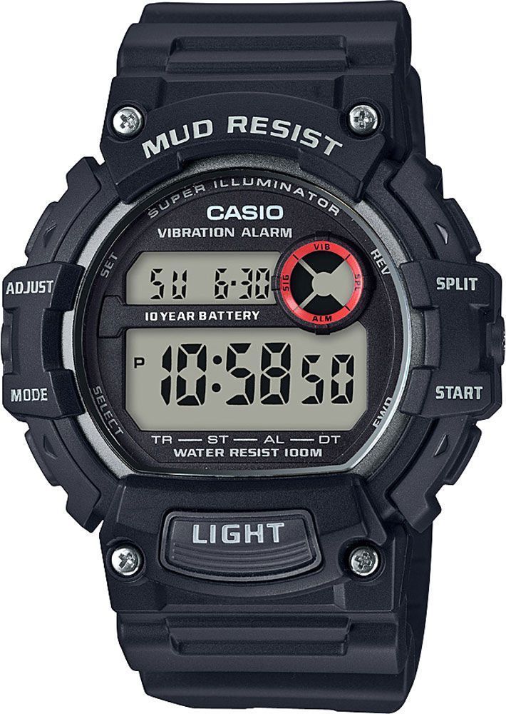 Casio TRT110H-1AV, Resin Watch, Illuminator, Countdown Timer, 10 Year Battery