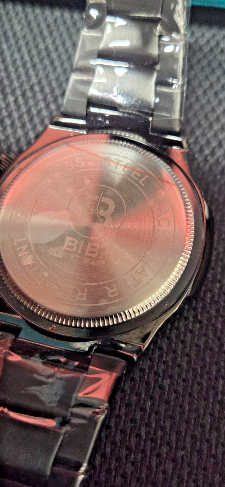 🔥 BRAND NEW BIBI LUXURY WATCH (MODEL B0237) — STEALTH ALL-BLACK EDITION 🔥