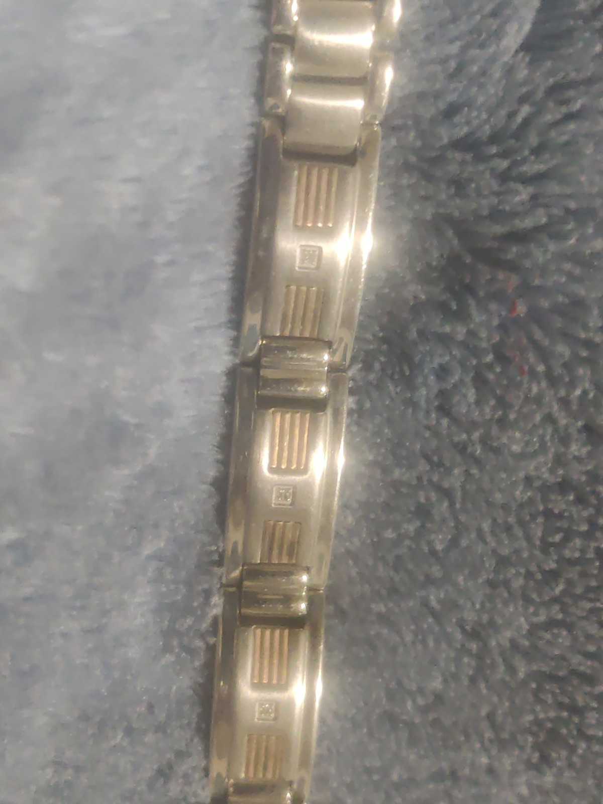 men’s 10k Gold With Diamonds Bracelet
