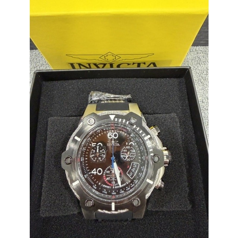 Invicta Bolt 25870 Men’s 51.5mm Swiss Ronda Black Chronograph Watch w/ Box NEW