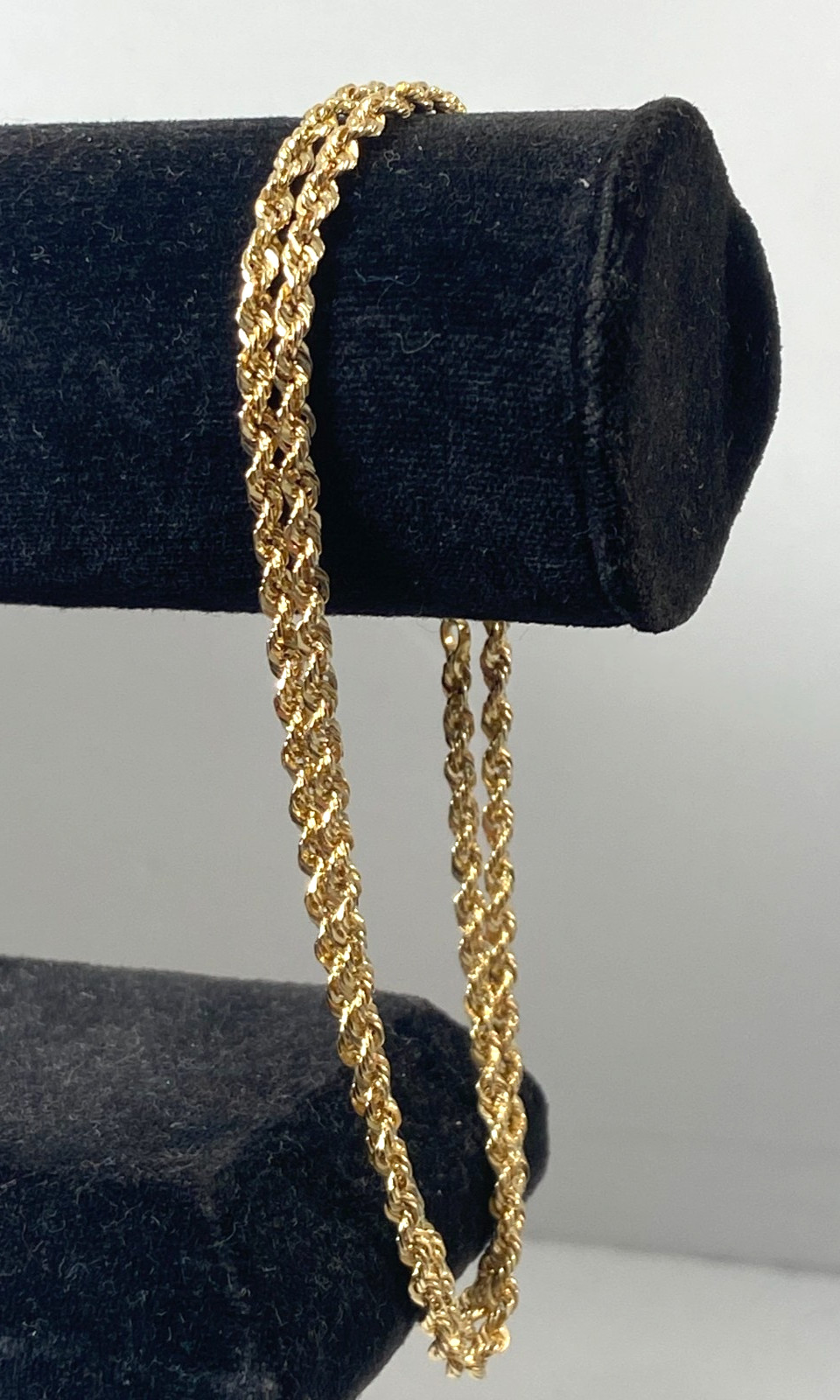 Gold Rope Solid 14K Chain | 20 inch | 3.0mm | 12.0 Grams