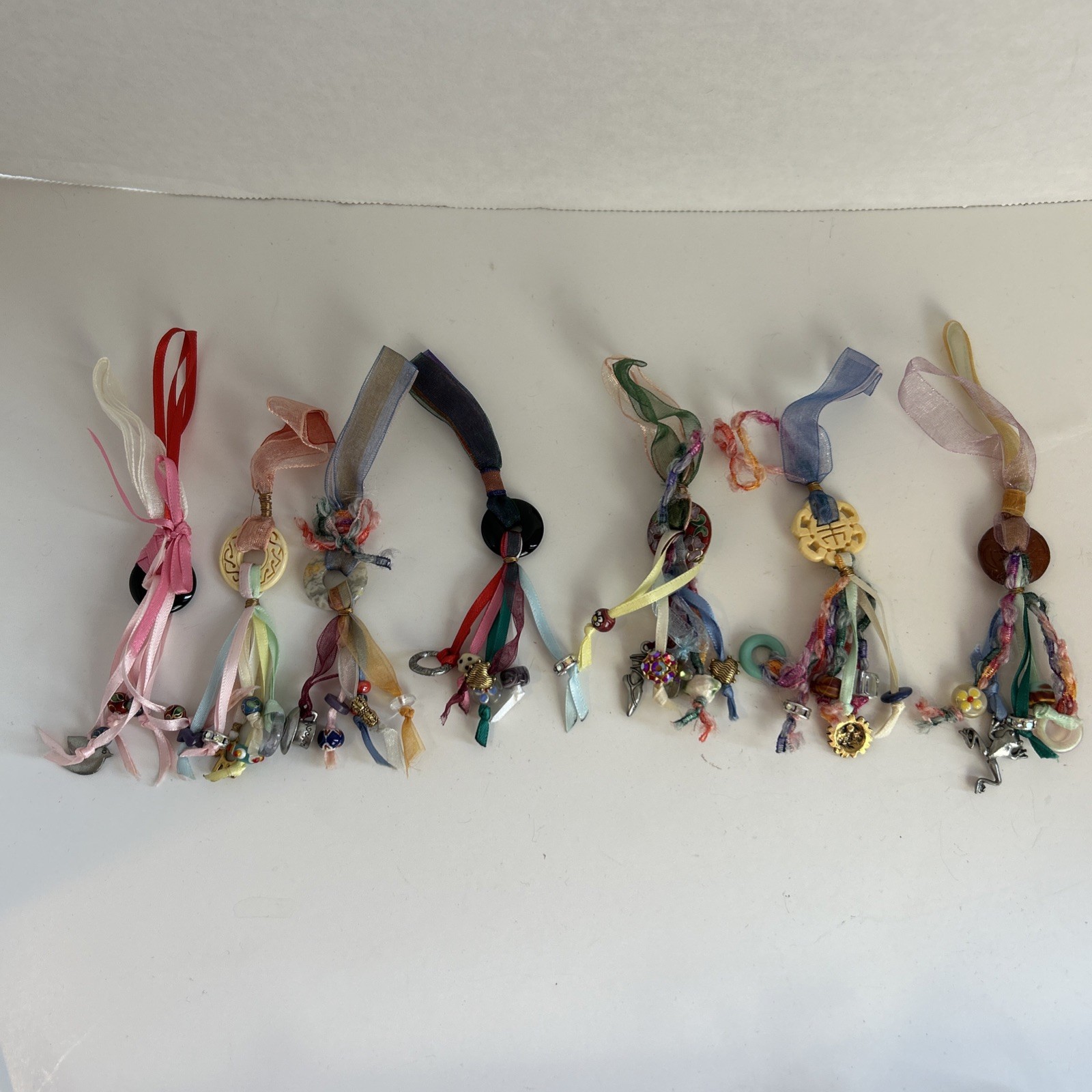 Tassel Charms-set Of 7