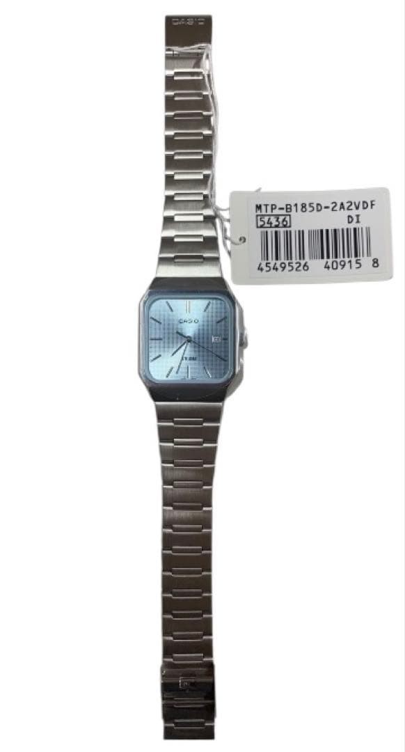New CASIO MTP B185D 2A2V Casio Standard Wristwatch