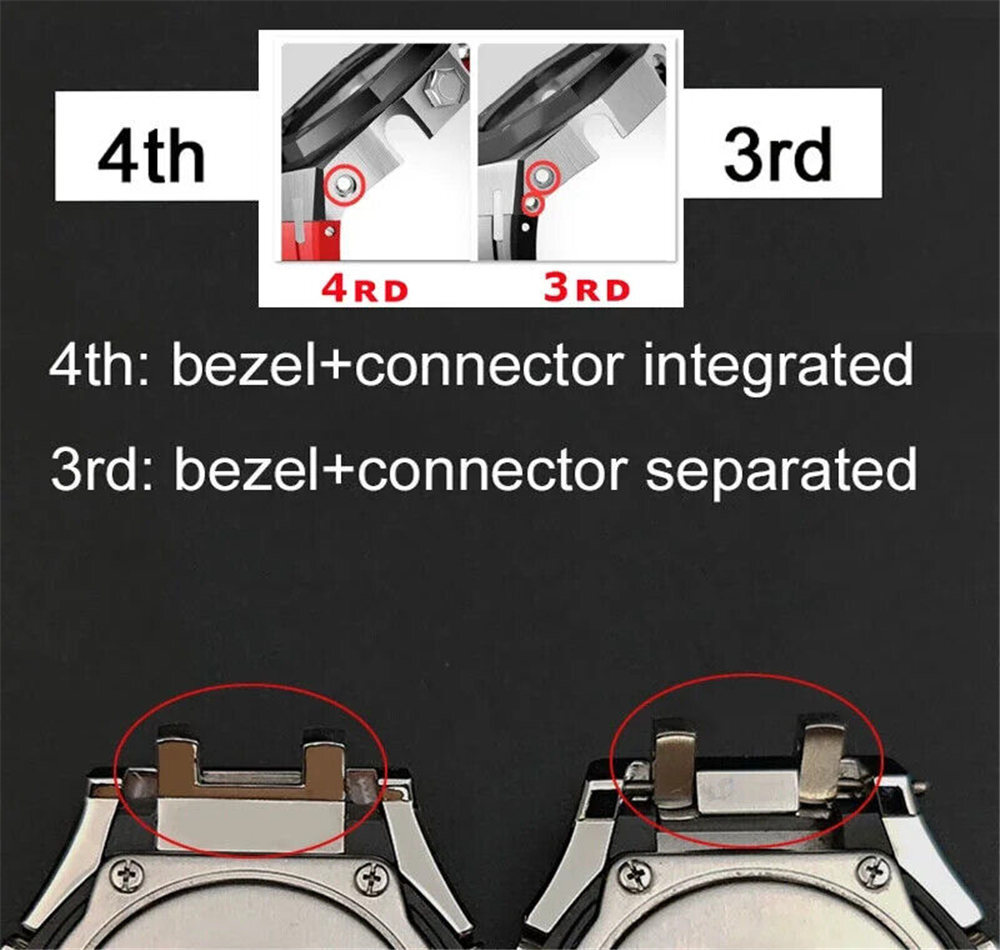 Dial Bezel AP Mod Kit Metal Refit Case Band Strap Cover for G-Shock GA-2100/2110
