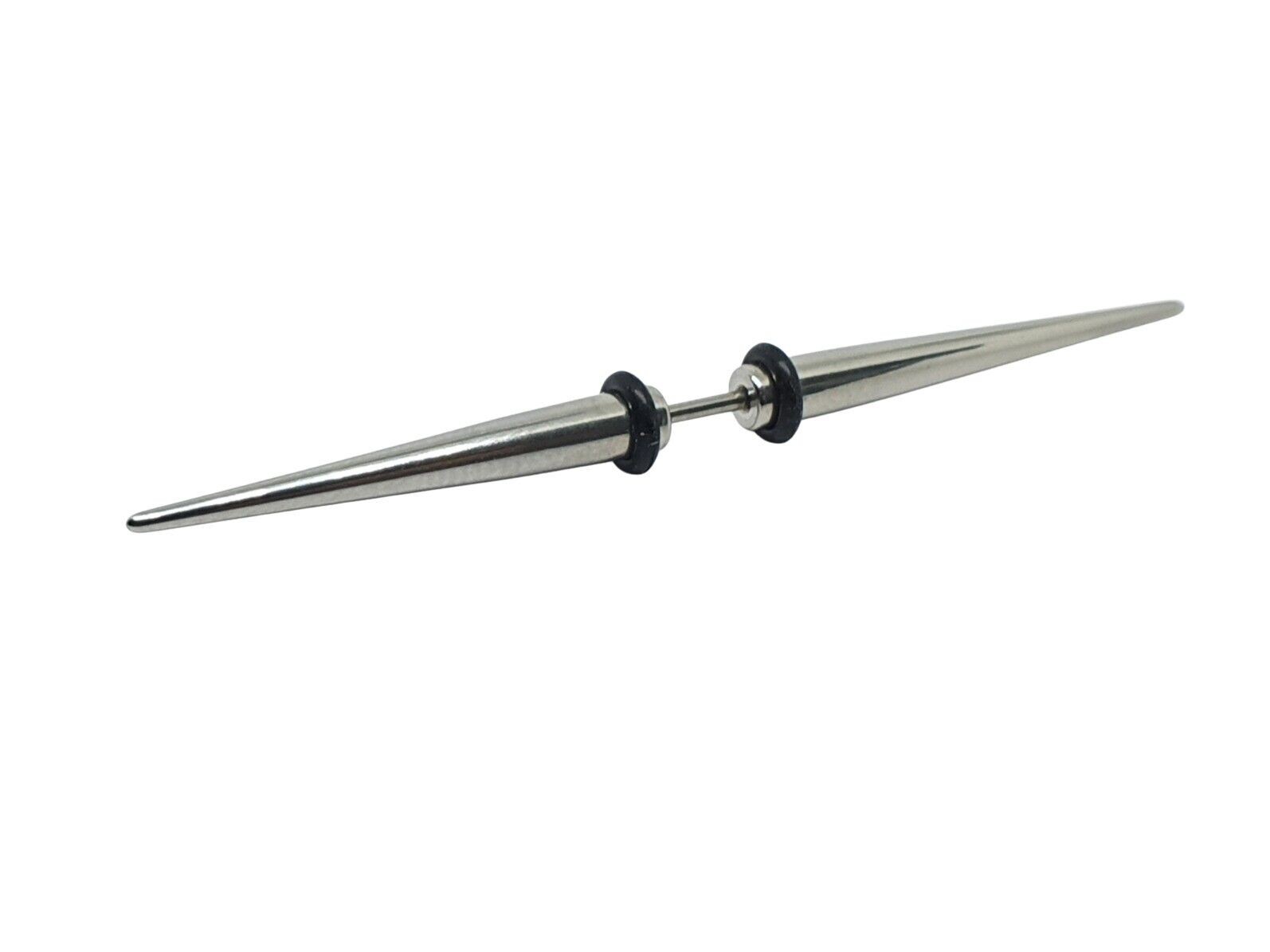 Double Spike Septum Xtra Large Bar Cone 16g (1.2mm) 70mm 316L Jewellery Piercing