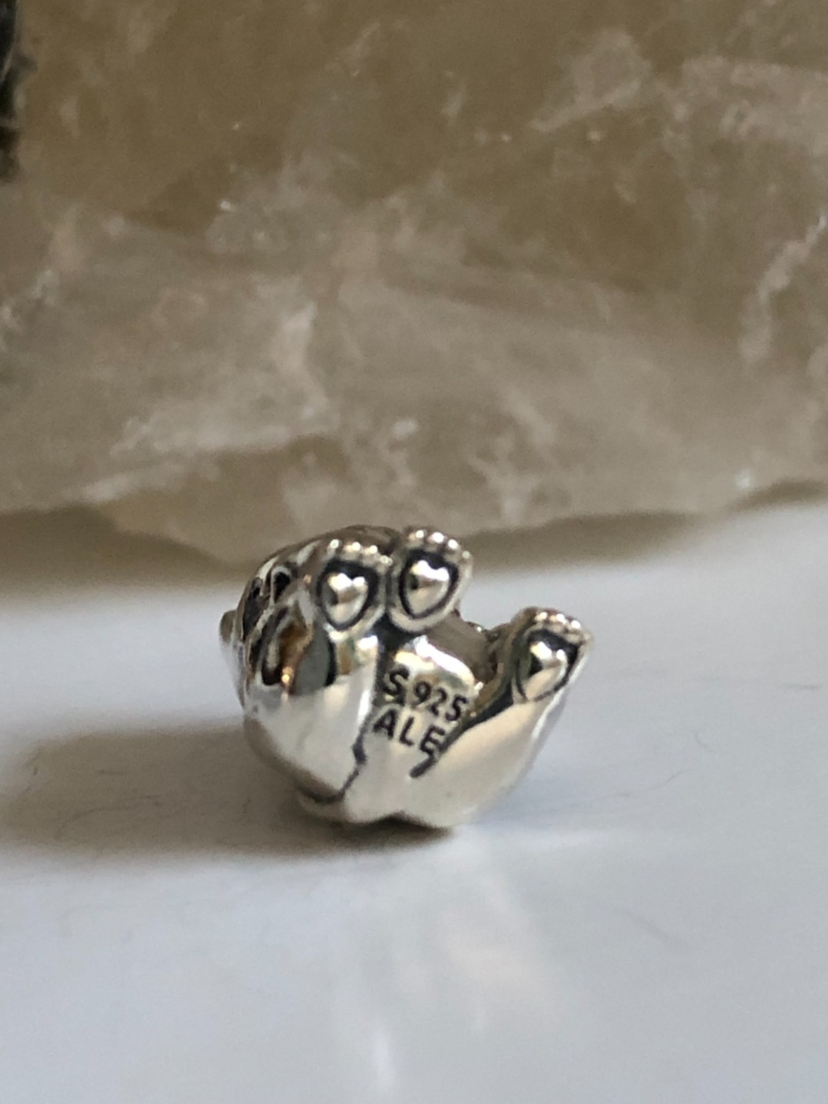 Authentic Sterling Silver Smiling Buddha Charm S925 – Retired