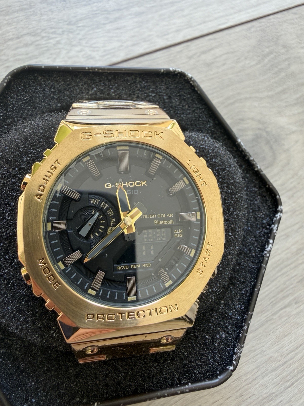 Casio – G-Shock gold watch