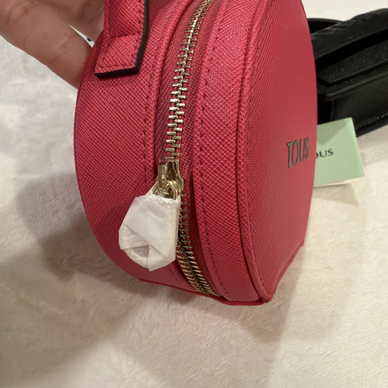 TOUS 2 Charm Bag Accessories Chain Handbags and 1 Tous Rounded Jewelry Case!