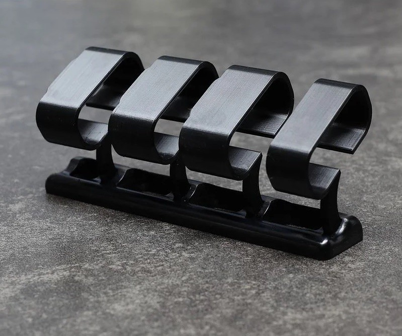 Black Plastic Modern Watch Display Stand Holder for 4-7 Watches 2010-Now