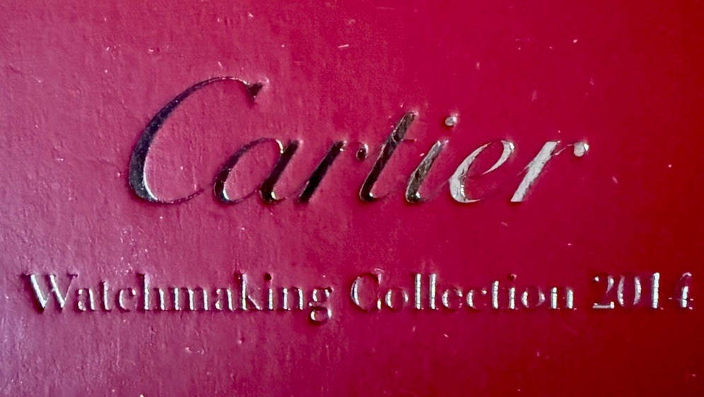 Cartier Watchmaking Collection 2014 Catalog 2010-Now Luxury Watch Reference Book