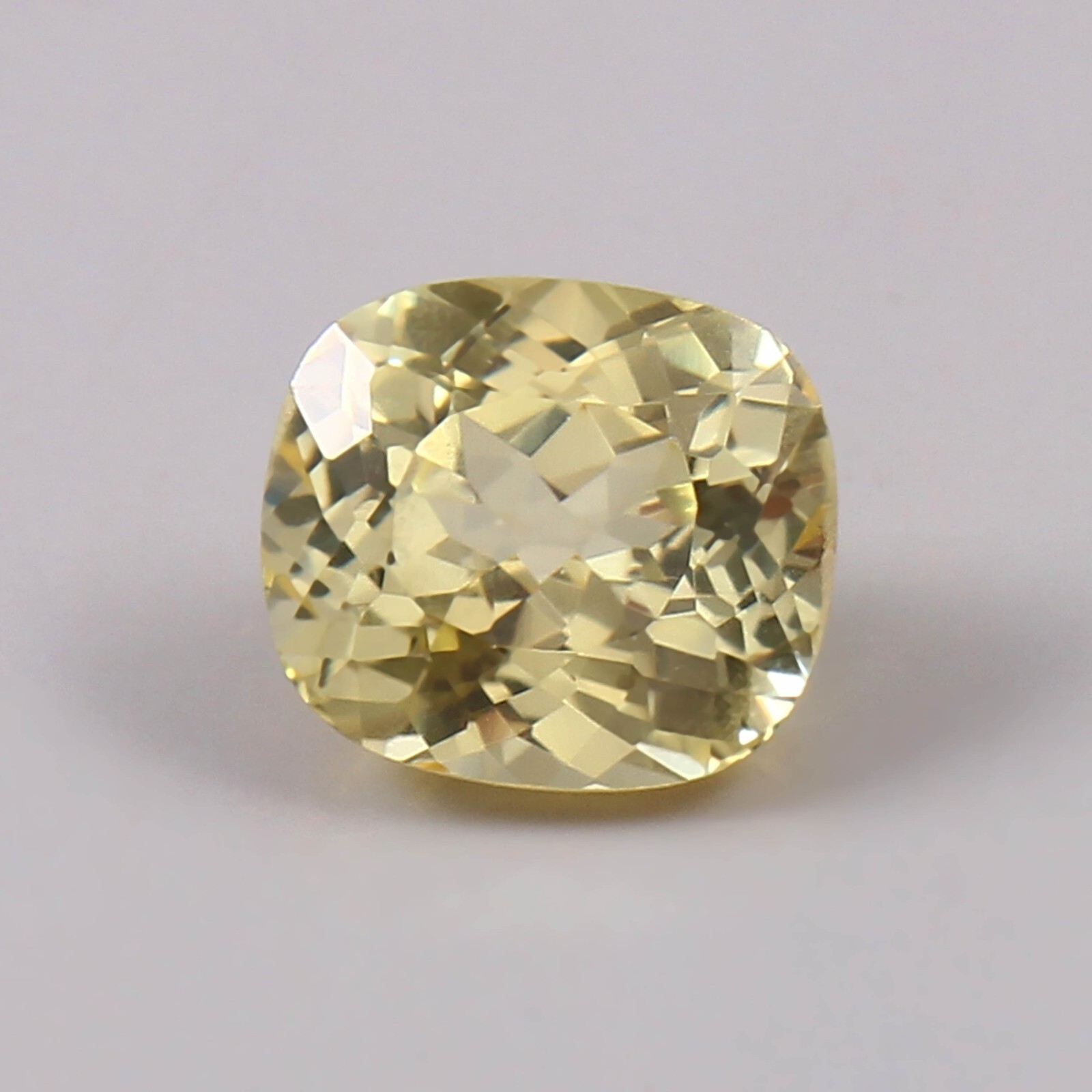 Ravishing Natural Flawless Ceylon Yellow Sapphire Cushion Loose Gemstone 9x7MM