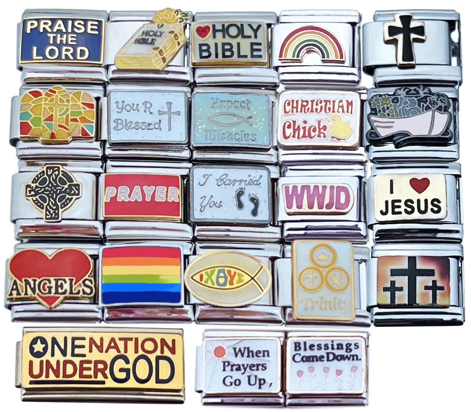 Religious Theme 9mm Italian Charms
